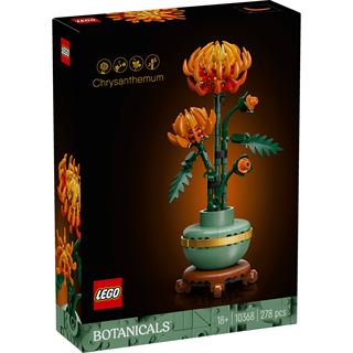 LEGO Icons 10368 Chrysantheme, Bauset, pflegeleichte Pflanze