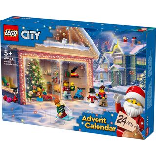 LEGO City 60436 Adventskalender 2024, Advents- oder Weihnachtsgeschenk