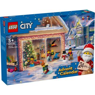 LEGO City 60436 Adventskalender 2024, Advents- oder Weihnachtsgeschenk