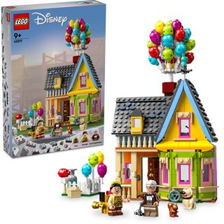 LEGO Disney 43217 Pixar Carls Haus aus Oben, baubares Spielzeug