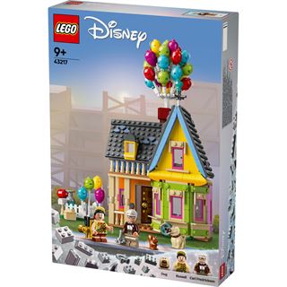 LEGO Disney 43217 Pixar Carls Haus aus Oben, baubares Spielzeug