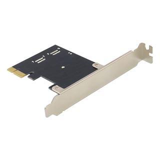 InLine Schnittstellenkarte, 4x SATA 6Gb/s, mit 4x SATA, PCIe 2.0