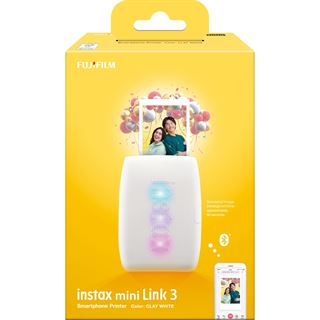 Fujifilm INSTAX mini LINK 3 Clay White EX D