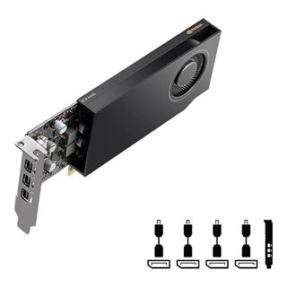 4GB NVIDIA RTX A400 - Grafikkarten - RTX A400 - GDDR6 - PCIe 4.0 x8
