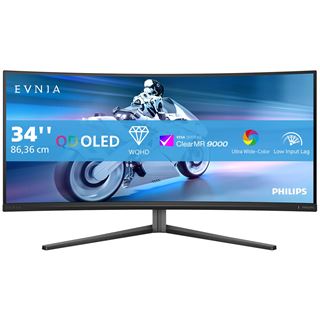 34" (86,36cm) Philips Evnia 6000 34M2C6500 schwarz 3440x1440