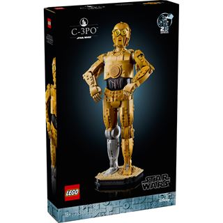 LEGO Star Wars 75398 C-3PO B, baubarer Droide, Geschenk für