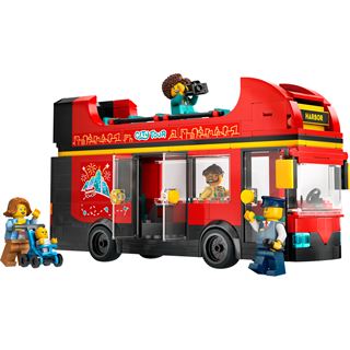 LEGO City 60407 Doppeldeckerbus, Fahrzeug-Spielzeug für Kinder