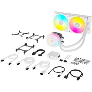 Corsair iCUE LINK Titan 240 RX RGB weiß All-in-One