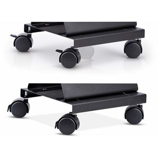 StarTech Computer Tower Cart Rolling CPU Caddy w/ Wheels, Adjustable