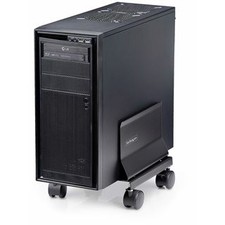 StarTech Computer Tower Cart Rolling CPU Caddy w/ Wheels, Adjustable