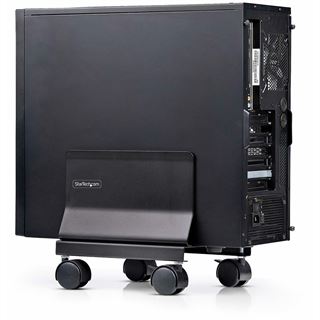 StarTech Computer Tower Cart Rolling CPU Caddy w/ Wheels, Adjustable