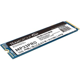 512GB TeamGroup MP33 Pro M.2 2280 PCIe 3.0 x4 3D-NAND TLC