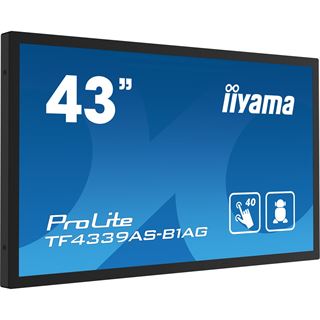 43" (109,22cm) iiyama ProLite TF4339AS-B1AG schwarz 3840x2160 1x