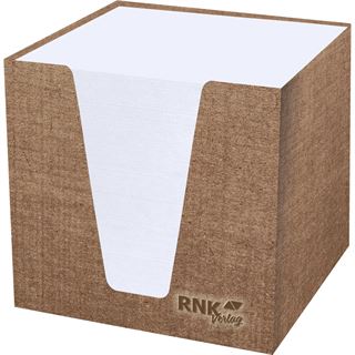 RNK-Verlag Zettelbox Eco weiß inkl. ca. 900 Notizzettel