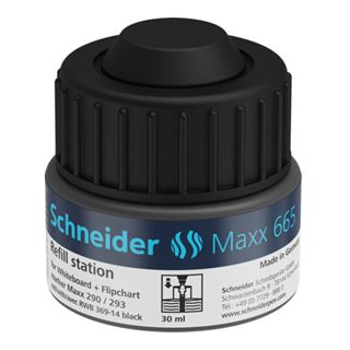 Schneider Nachf&uuml;lltinte Maxx 665 schwarz