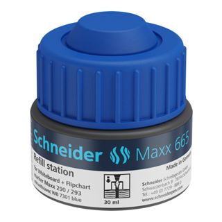 Schneider Nachf&uuml;lltinte Maxx 665 blau