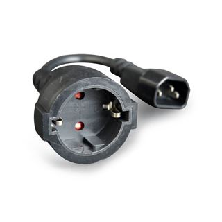 (&euro;46,00*/1m) 0.15m Gembird Stromkabel C14 Stecker auf