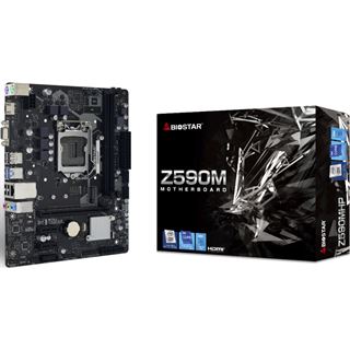 Biostar Z590MHP Intel Z590 LGA 1200 (Socket H5) micro ATX