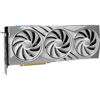 12GB MSI GeForce RTX 4070 SUPER Gaming Slim White Aktiv PCIe 4.0 x16