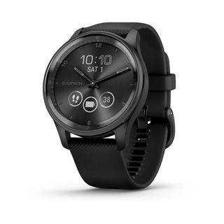 GARMIN vivomove Trend Smartwatch schwarz, schiefergrau