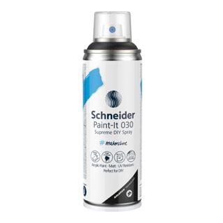 Schneider Paint-It 030 Supreme DIY Acrylspray Spr&uuml;hfarbe schwarz