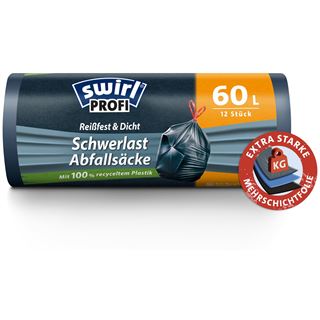 swirl Schwerlasts&auml;cke PROFI 1183 60,0 l schwarz, 12 St.