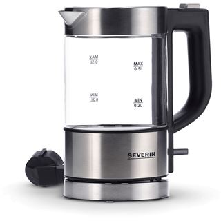 SEVERIN Wasserkocher WK 3472 transparent 0,5 l 1100 W