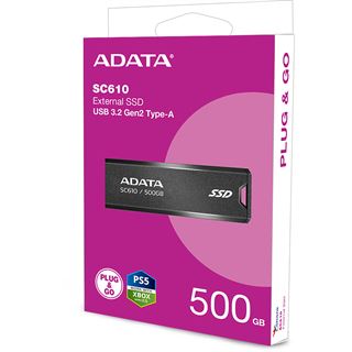 500GB ADATA SC610 Schwarz