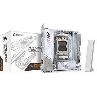 Gigabyte X870I AORUS pro ICE AMD X870 So.AM5 DDR5 Mini-ITX Retail