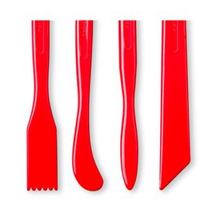 STAEDTLER Modellierwerkzeug rot 4er Set