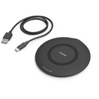 15 Watt hama QI-FC15 Induktive Ladestation schwarz 1,0 m