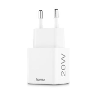 20 Watt hama Ladeadapter wei&szlig; (00201991)