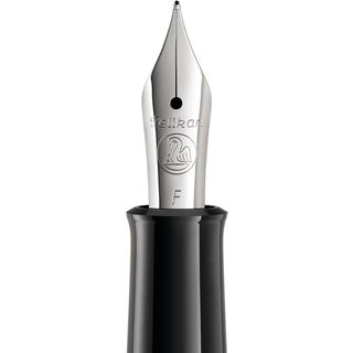 Pelikan Classic M 205 Kolbenf&uuml;ller blau-marmoriert F (fein)