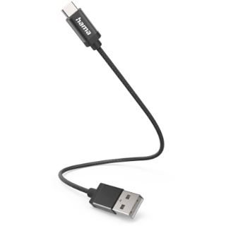 (€44,50*/1m) 0.20m Hama USB2.0 Lade- und Datenkabel USB A