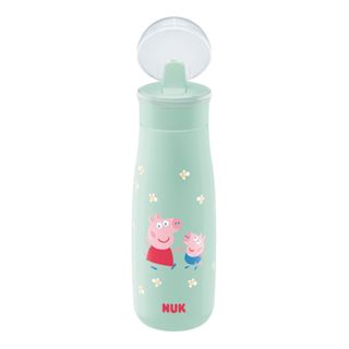 NUK Mini-Me Trinkflaschen Peppa Pig 450ml, grün