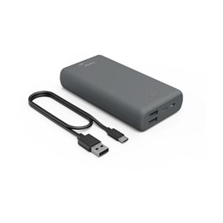 20.000mAh Hama "Supreme 20HD" - Powerbank -74 Wh - 3 A -