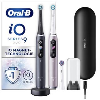 Braun Oral-B iO Series 9 Duo Black Onyx/Rose Quartz Elektrische
