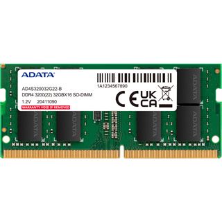 32GB (1x 32GB) ADATA AD4S320032G22-SGN Speichermodul DDR4 3200 MHz