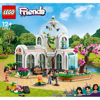LEGO Friends 41757 Botanischer Garten Modell-Bausatz mit Blumen