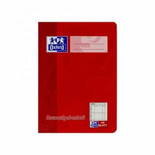 OXFORD Hausaufgabenheft Lineatur SL liniert DIN A5 ohne Rand, 48 Blatt