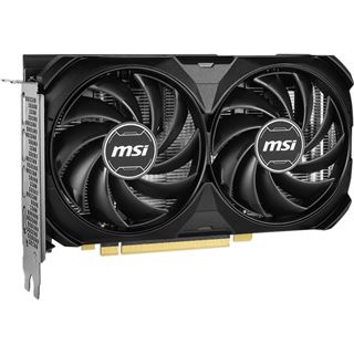 8GB MSI GeForce RTX 4060 Ti Ventus 2X Black E1 OC Aktiv PCIe 4.0 x16