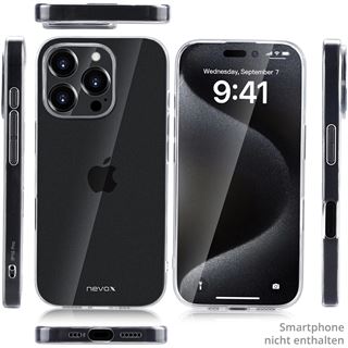 Nevox StyleShell Flex iPhone 16 Pro Max transparent