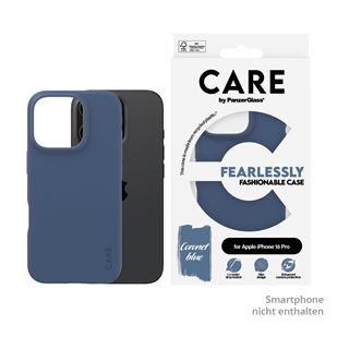 PanzerGlass CARE Fashion Colors iPhone 16 Pro blau