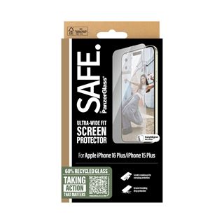 PanzerGlass SAFE. SP iPhone 16 Plus UWF