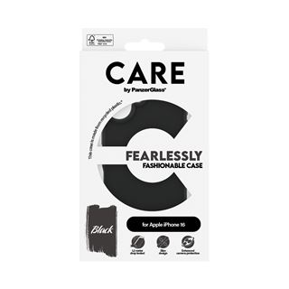 PanzerGlass CARE Fashion Colors iPhone 16 schwarz