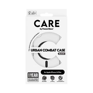 PanzerGlass CARE Flagship Colors iPhone 16 Plus schwarz