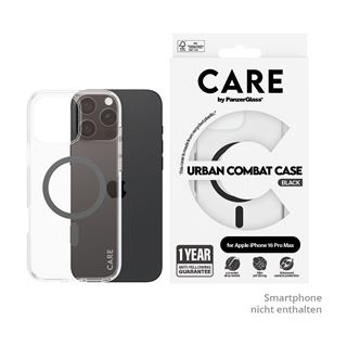 PanzerGlass CARE Flagship Colors iPhone 16 Pro Max schwarz