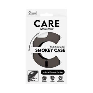 PanzerGlass CARE Flagship Smokey iPhone 16 Pro Max schwarz