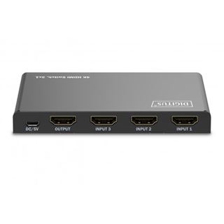 Digitus 4K HDMI Switch 3 Input > 1 Output