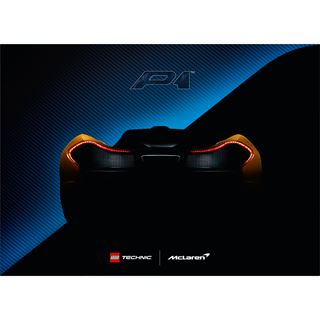 LEGO Technic 42172 McLaren P1, Set mit Supersportwagen für